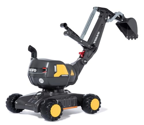 rolly-toys-rollydigger-volvo-ew160-bagger-grau-gelb-3-5-j image 6