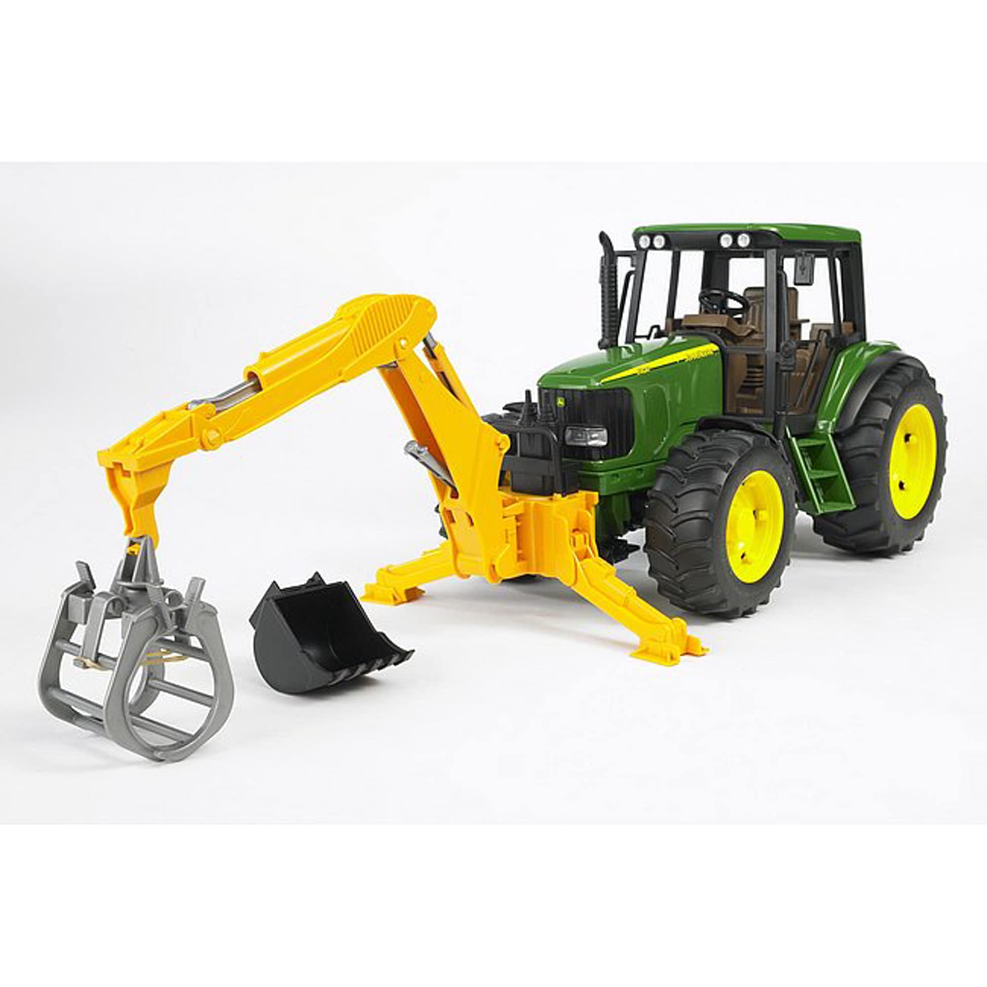 bruder-profi-02338-heckbagger-anbauger-t-mit-greifer-und-schaufel image 8