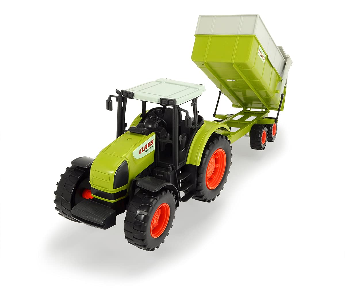 dickie-go-real-claas-ares-traktor-anh-nger-57cm-ab-3j image 1