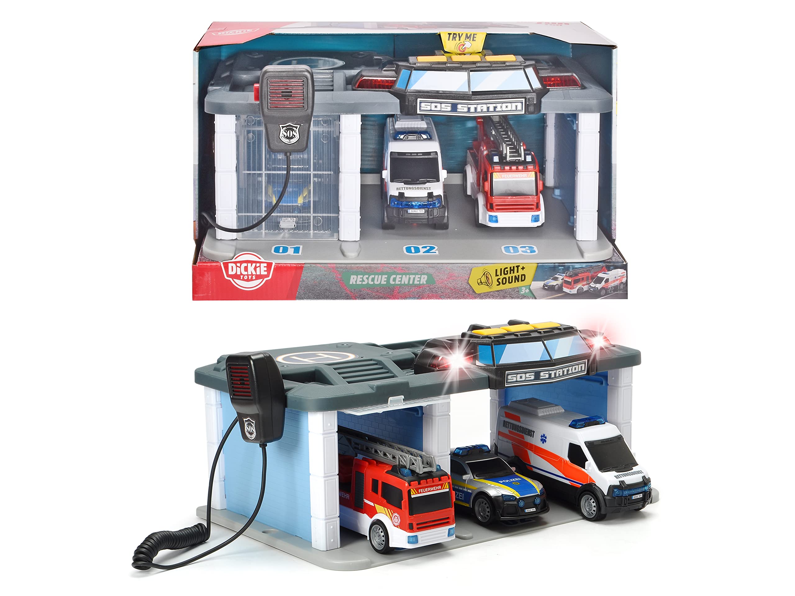 dickie-toys-sos-rettungsstation-mit-3-autos-licht-sound image 5