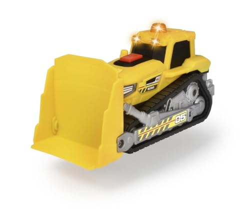 dickie-toys-go-real-bulldozer-planierraupe-16-cm-gelb-licht-sound image 3