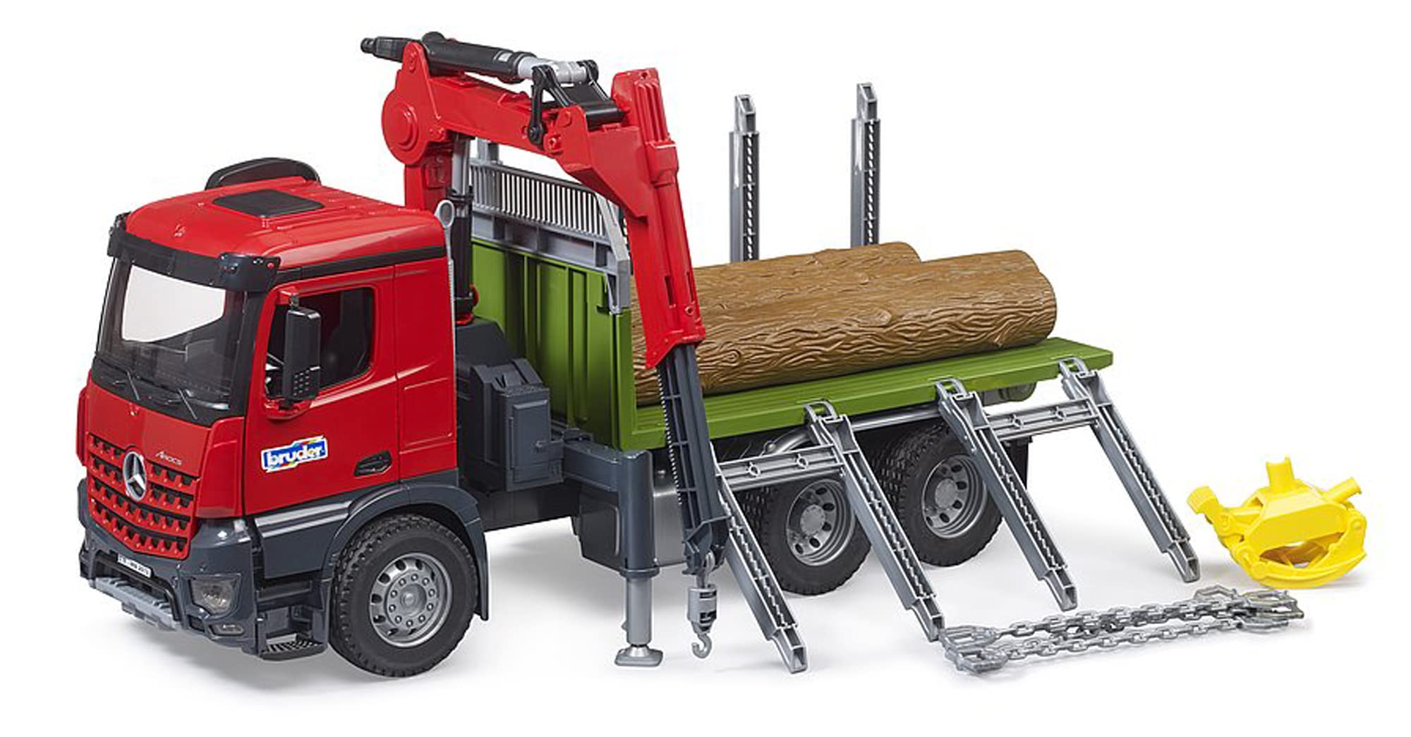 bruder-profi-mb-arocs-holztransporter-lkw-ladekran-03669 image 3