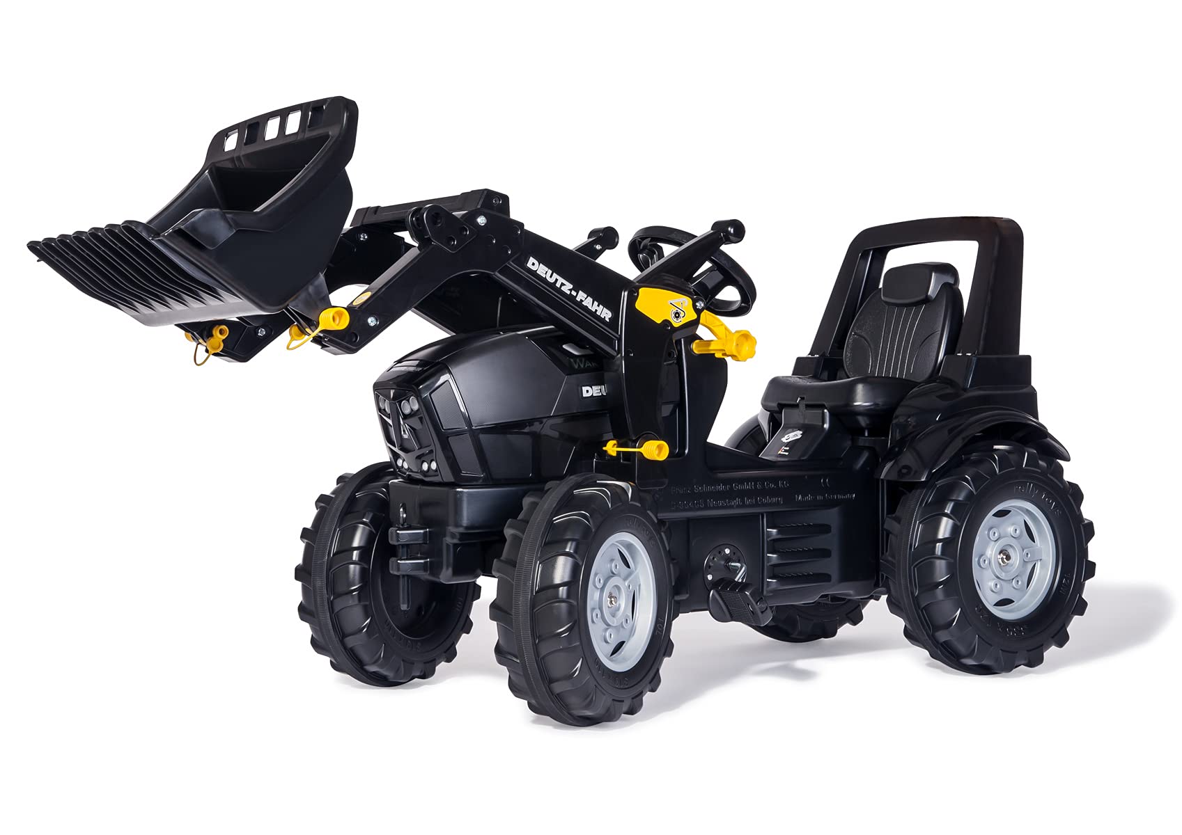 rolly-toys-rollyfarmtrac-deutz-7250-ttv-warrior-trettraktor-frontlader image 1