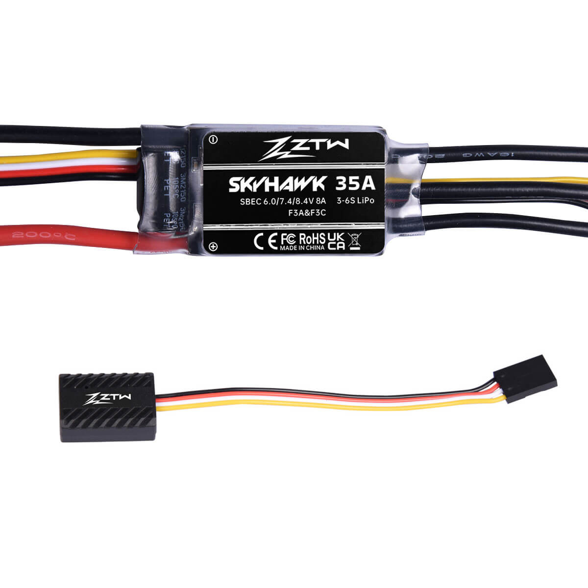 ztw-skyhawk-35a-esc-heli-regler-3-6s-sbec-telemetrie image 8