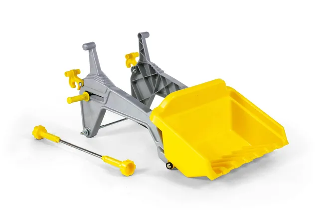 rolly-toys-rollytrac-rollykid-frontlader-grau-gelb-trettraktor image 1