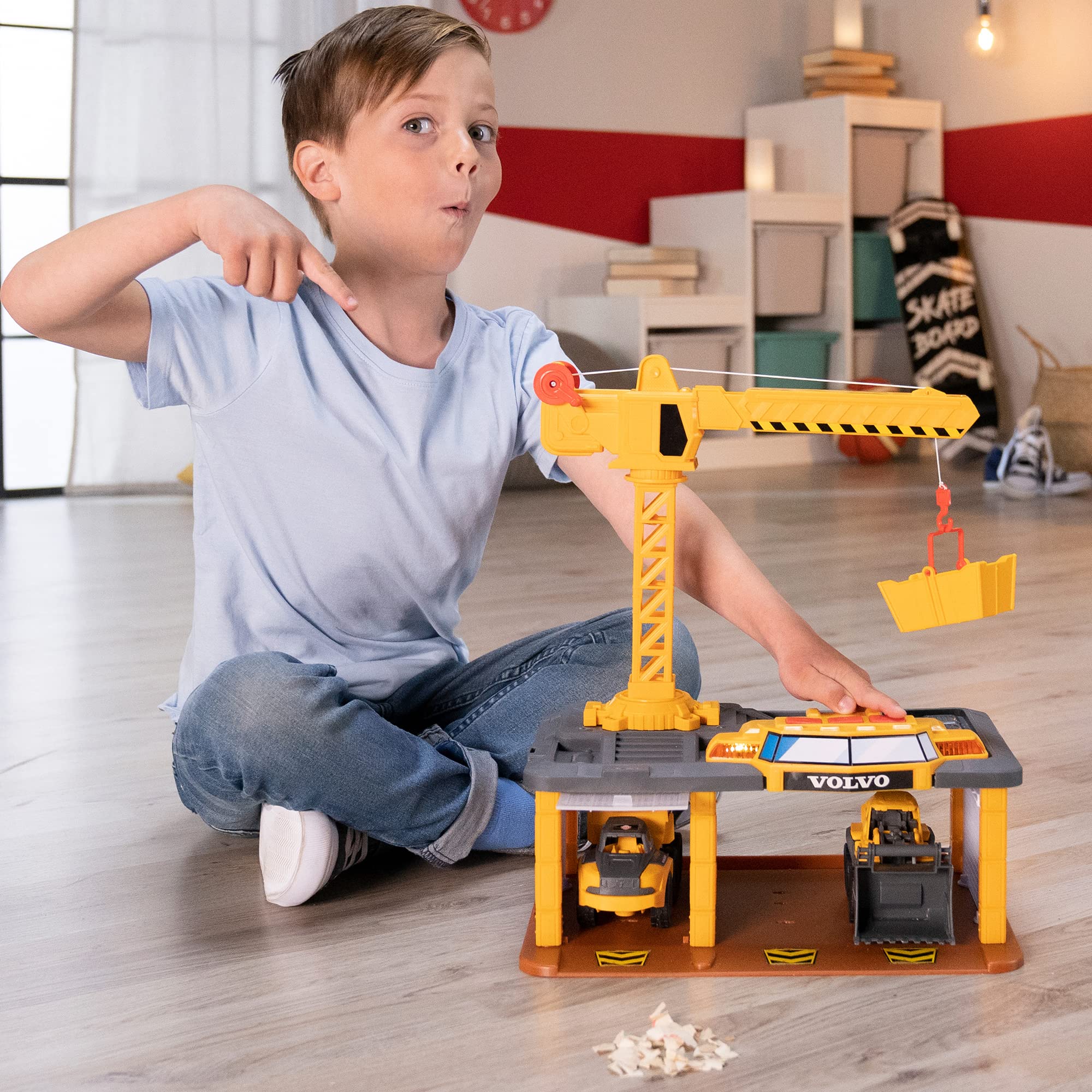 dickie-toys-go-real-volvo-construction-station-licht-sound image 8