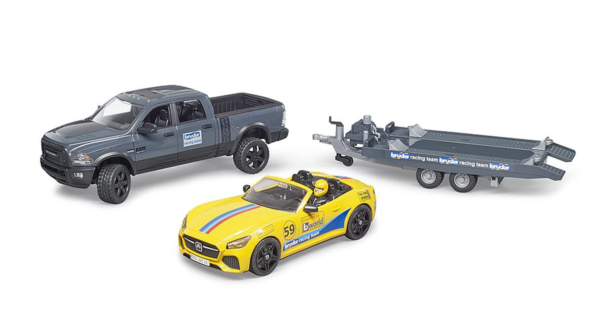 bruder-profi-ram-2500-power-wagon-roadster-1-16-02504 image 3