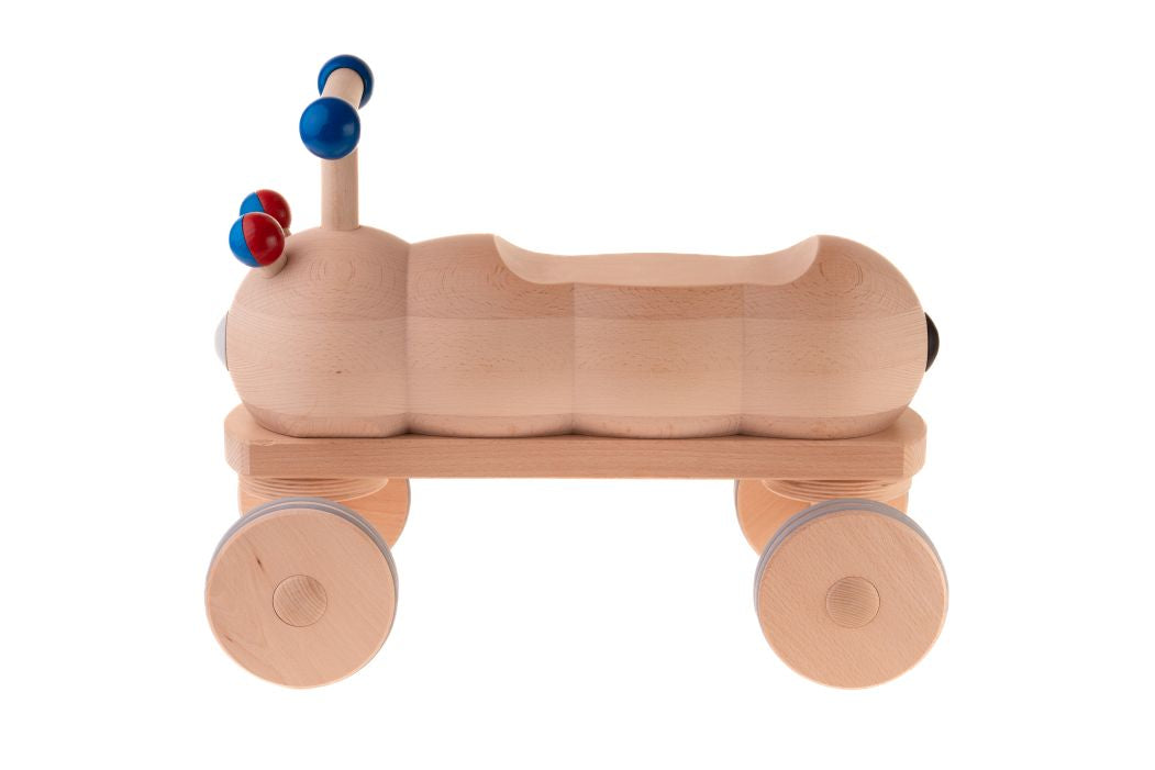 dynamiko-emma-raupe-holzrutscher-rutschfahrzeug-rot-allrad image 4