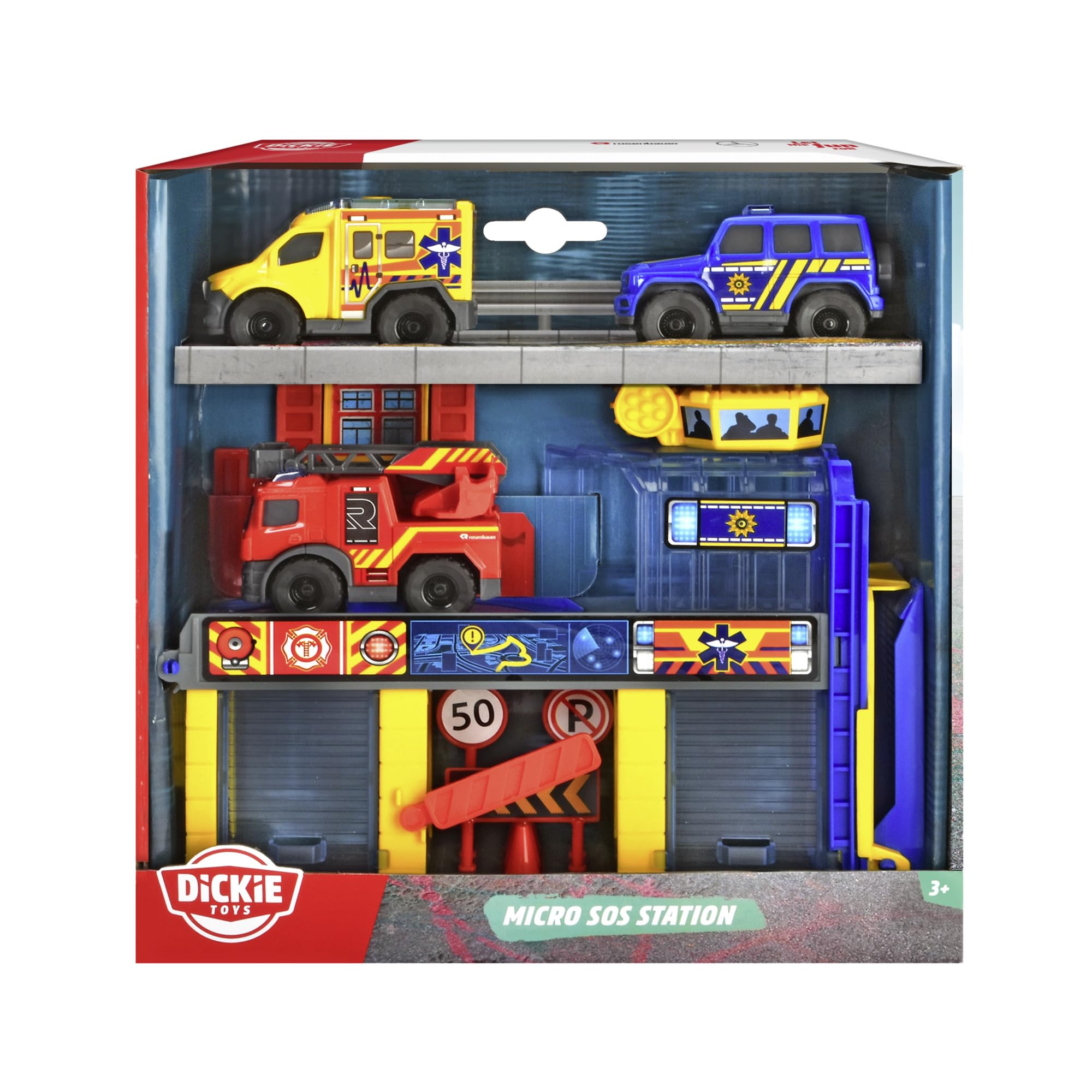 dickie-toys-sos-micro-auto-station-mercedes-3-autos-ab-3 image 8