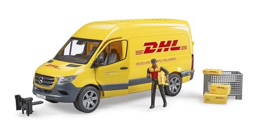 bruder-profi-02671-mb-sprinter-dhl-lieferwagen-mit-fahrer image 7
