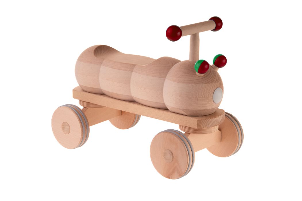 dynamiko-emma-raupe-holzrutscher-rutschfahrzeug-rot-allrad image 8