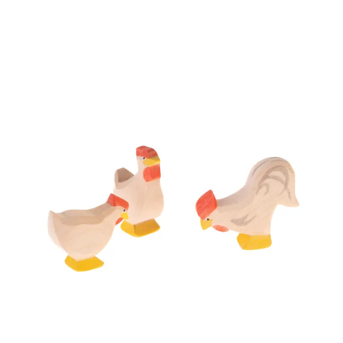 ostheimer-h-hner-auswahl-hoftiere-holz-hahn-huhn-wei image 1