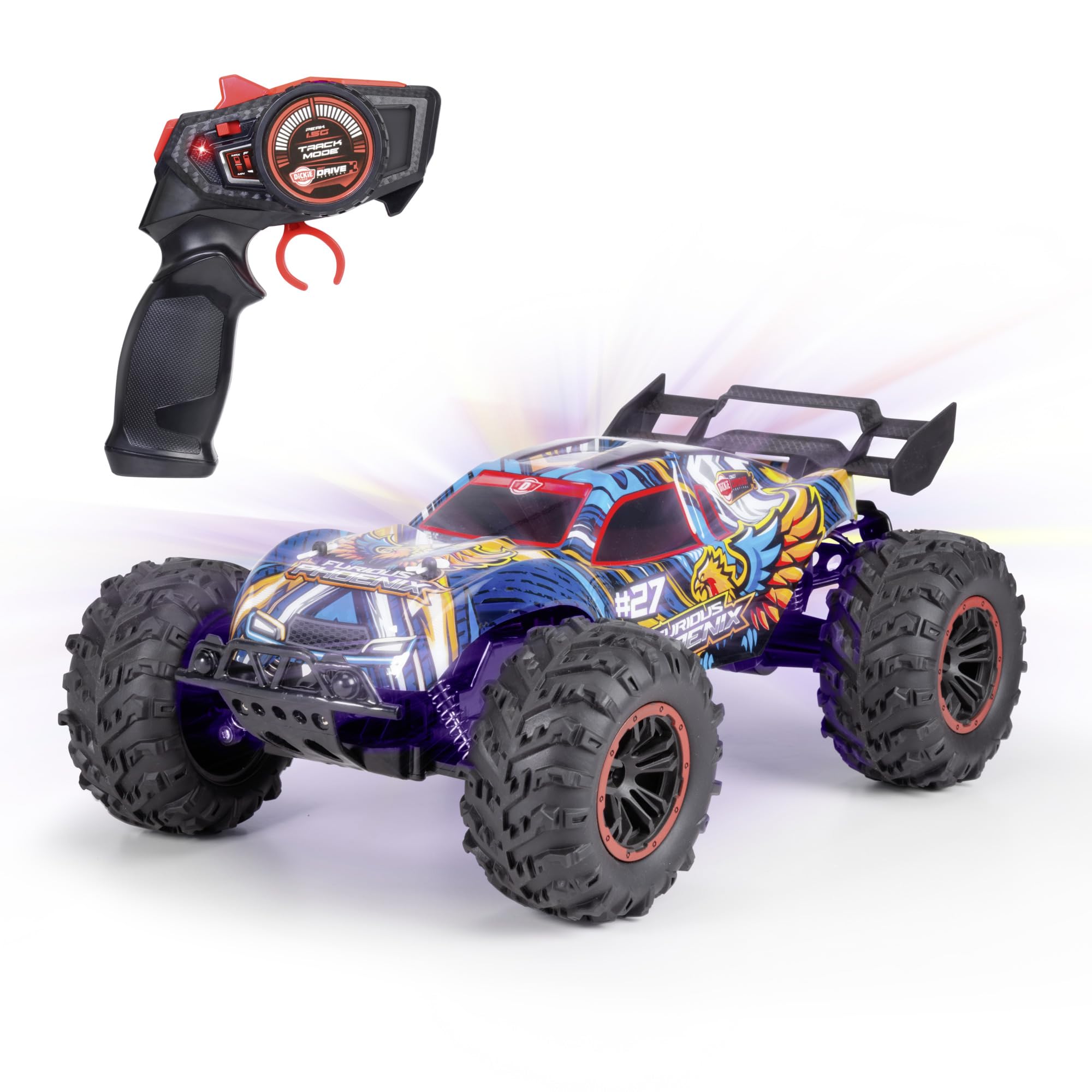 dickie-toys-go-crazy-furious-phoenix-rc-auto-40cm-12km-h image 1