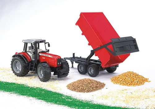 bruder-profi-massey-ferguson-7480-traktor-mit-anh-nger image 4