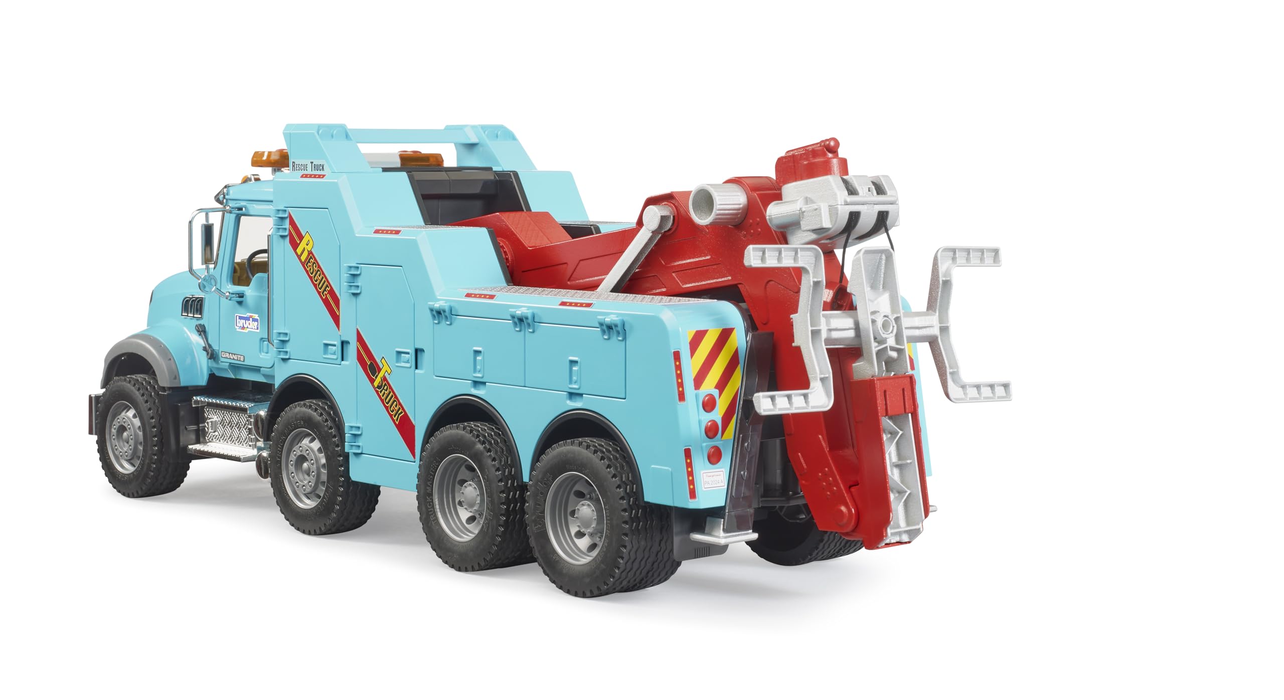 bruder-profi-02831-mack-granite-abschlepp-lkw-light-sound image 3