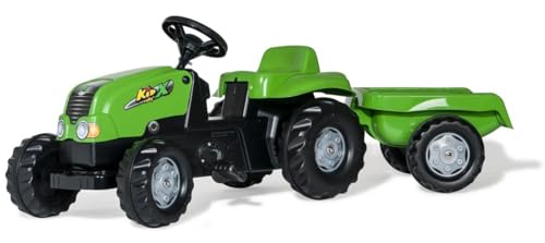 rolly-toys-rollykid-x-trettraktor-rot-mit-anh-nger image 4