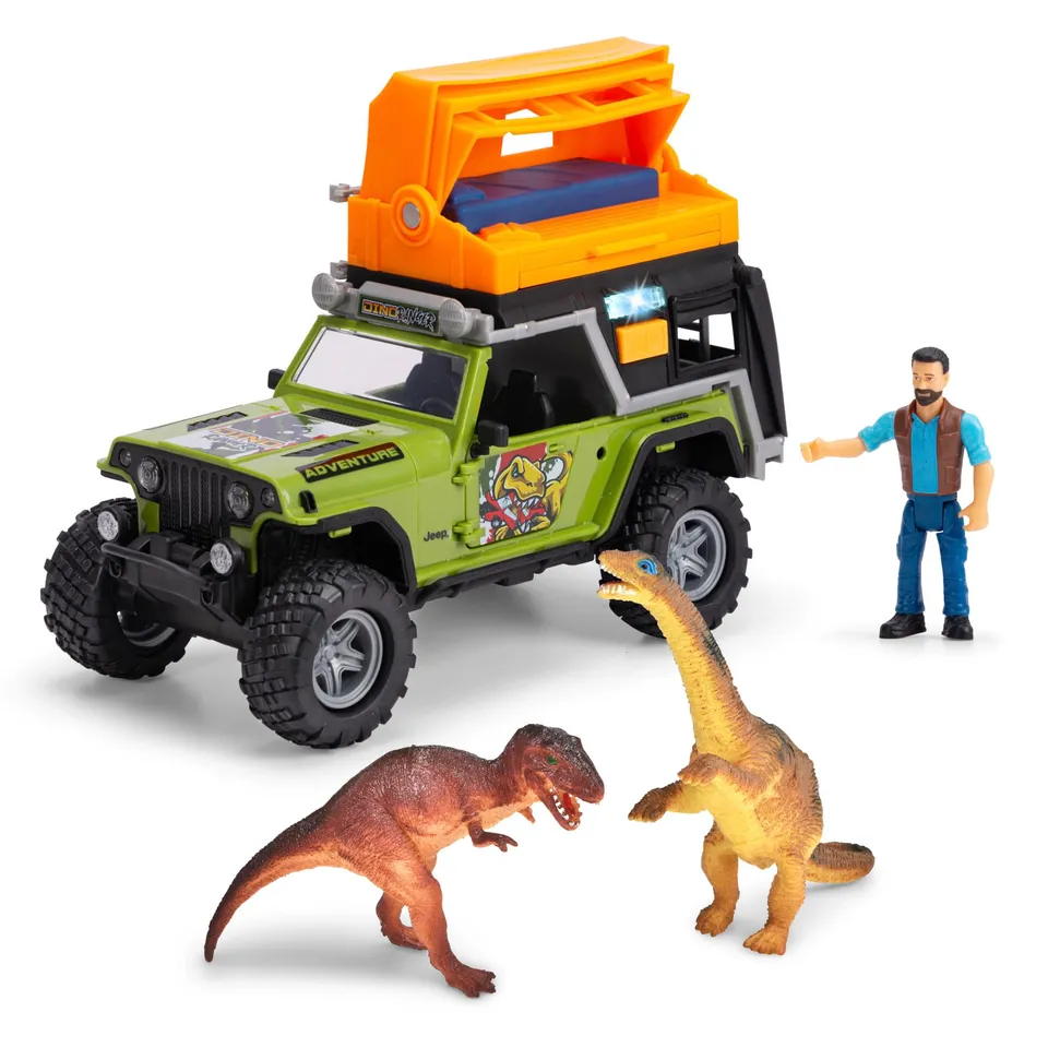 dickie-toys-go-action-dino-camper-jeep-23-cm-mit-figuren image 1