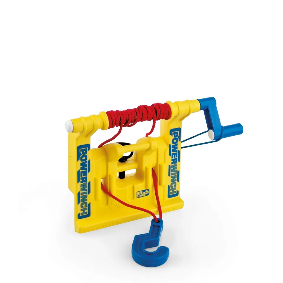 rolly-toys-rollytrac-power-winch-seilwinde-gelb-3m-f-r-trettraktor image 1