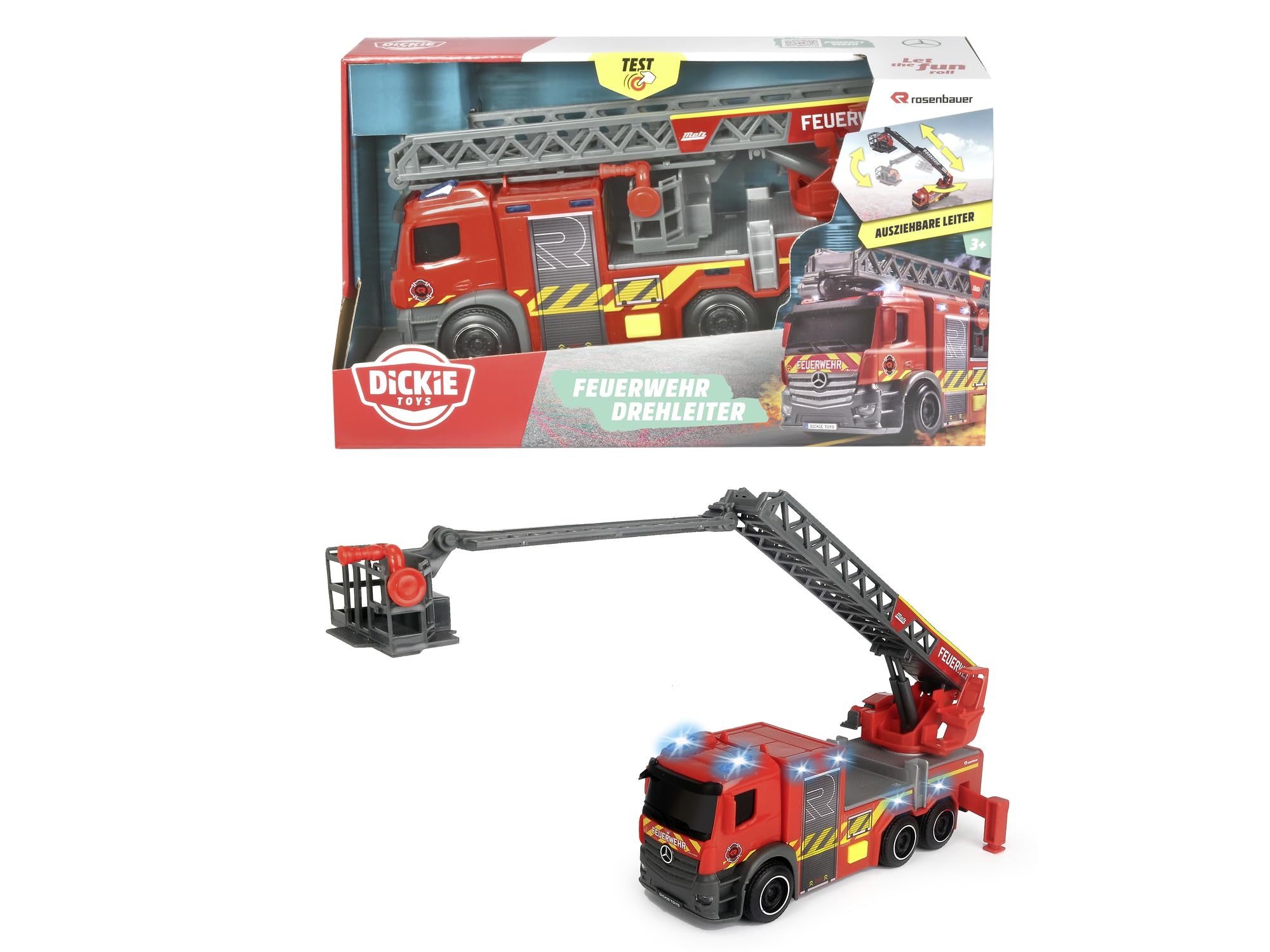 dickie-toys-sos-feuerwehr-drehleiter-feuerwehrauto-licht-sound image 7
