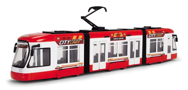 dickie-go-real-city-liner-stra-enbahn-46-cm-mit-freilauf image 1