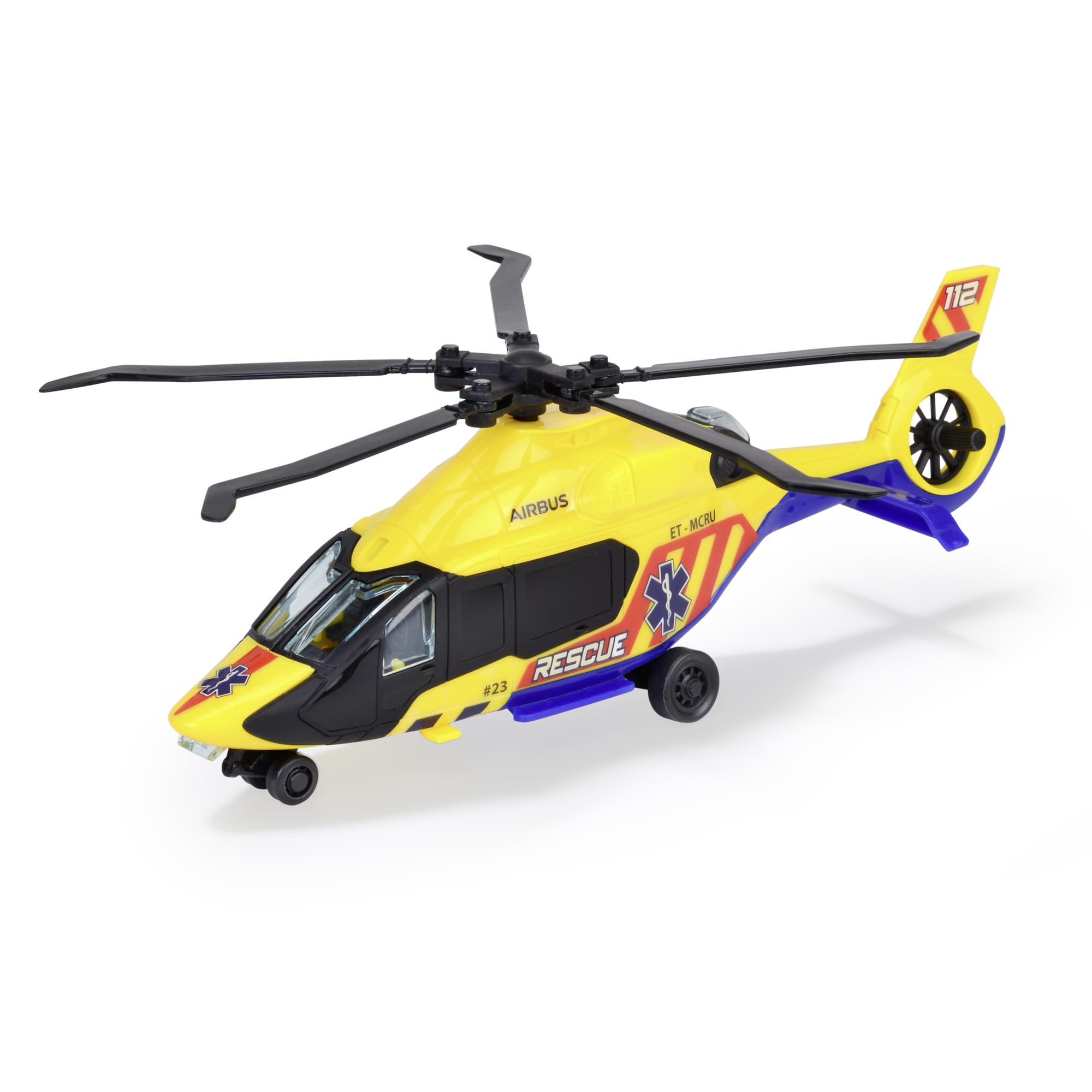 dickie-toys-sos-rettungs-helikopter-airbus-h160-23-cm-gelb image 1