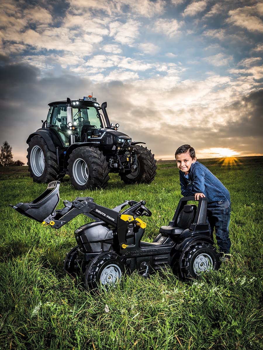 rolly-toys-rollyfarmtrac-deutz-7250-ttv-warrior-trettraktor-frontlader image 4