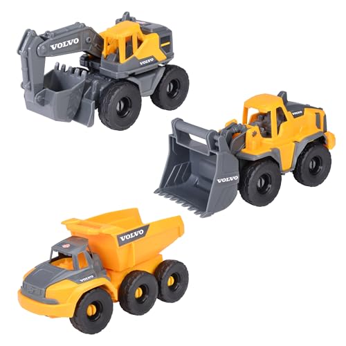 dickie-toys-go-real-volvo-baustellen-set-spielzeugautos-16-cm image 8