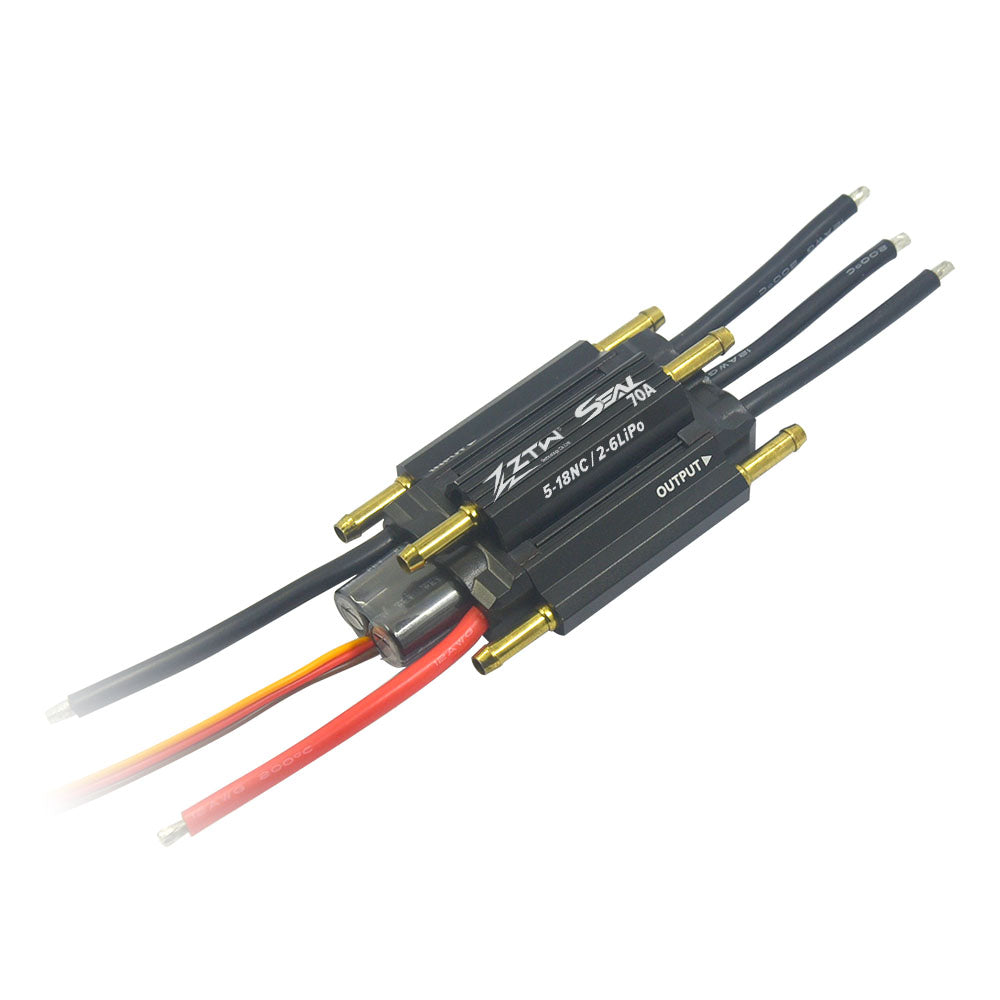 ztw-seal-70a-fahrtregler-2-6s-boot-wasserdicht-sbec image 1