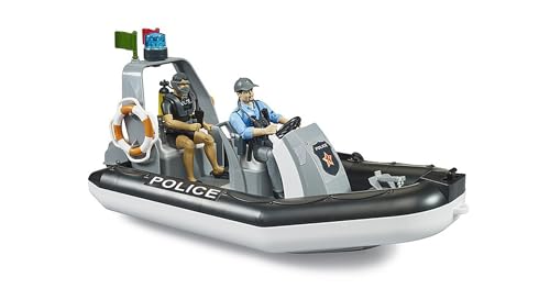 bruder-bworld-polizei-schlauchboot-polizist-taucher-62733 image 7