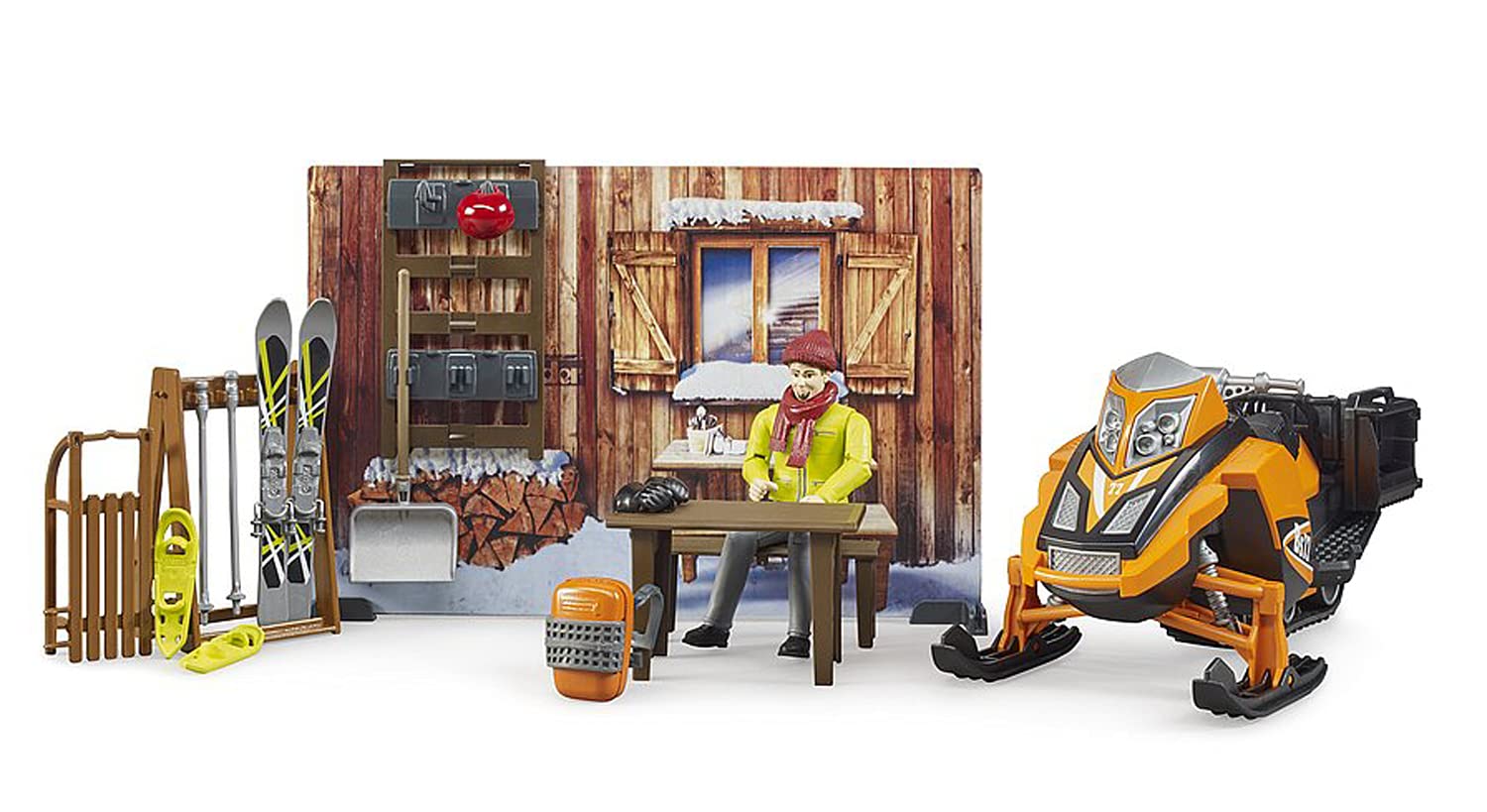 bruder-bworld-bergh-tte-snowmobil-figur-1-16-63102 image 1