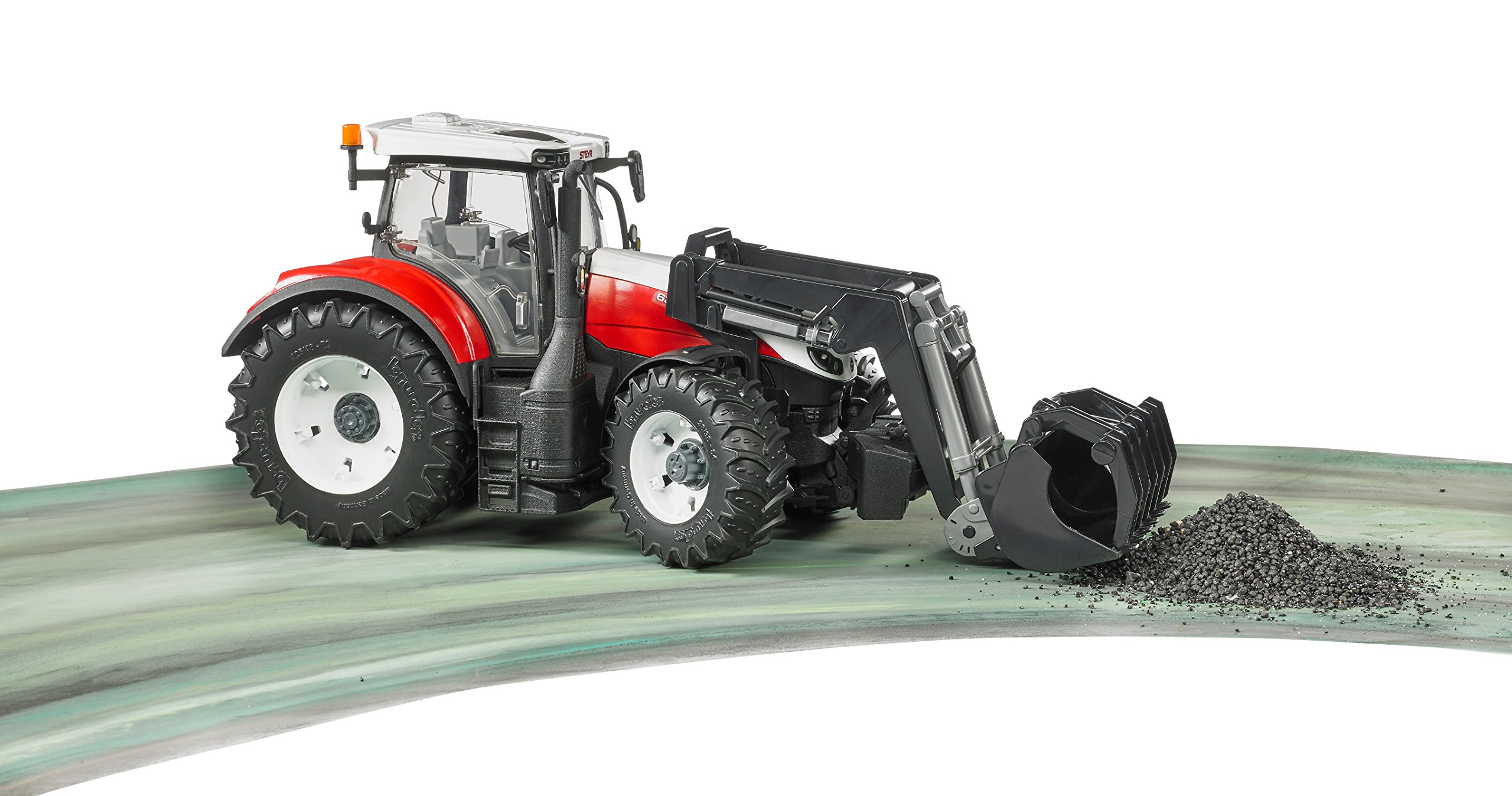 bruder-profi-03181-steyr-6300-terrus-cvt-traktor-frontlader image 2