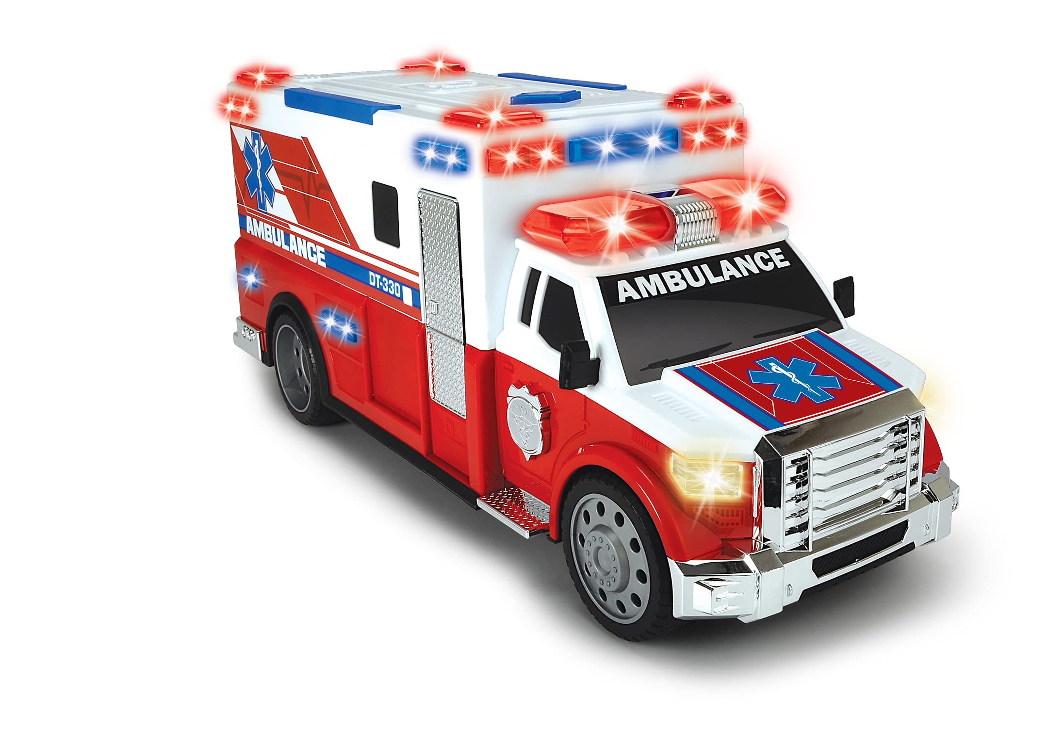 dickie-sos-krankenwagen-ambulance-33-cm-mit-trage image 6