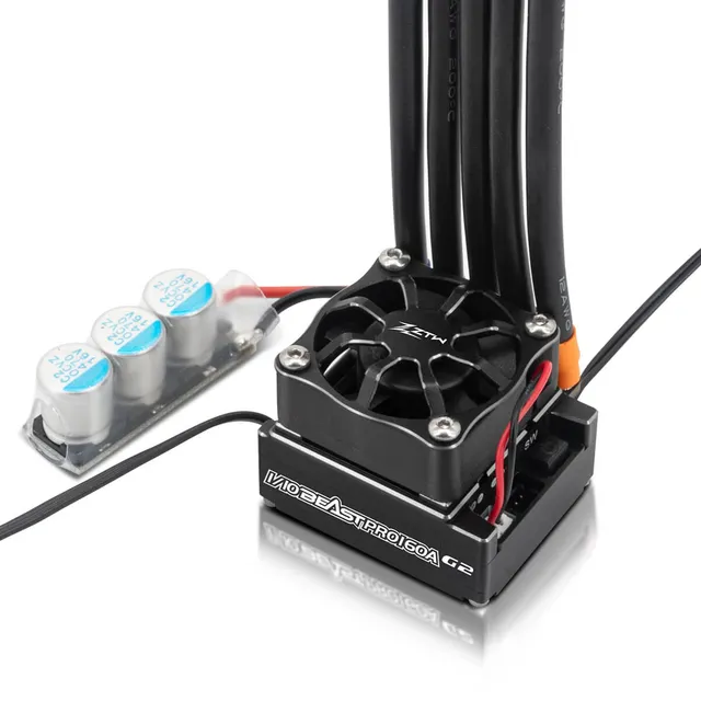 ztw-beast-pro-g2-160a-turbo-brushless-regler-ble-silber image 1