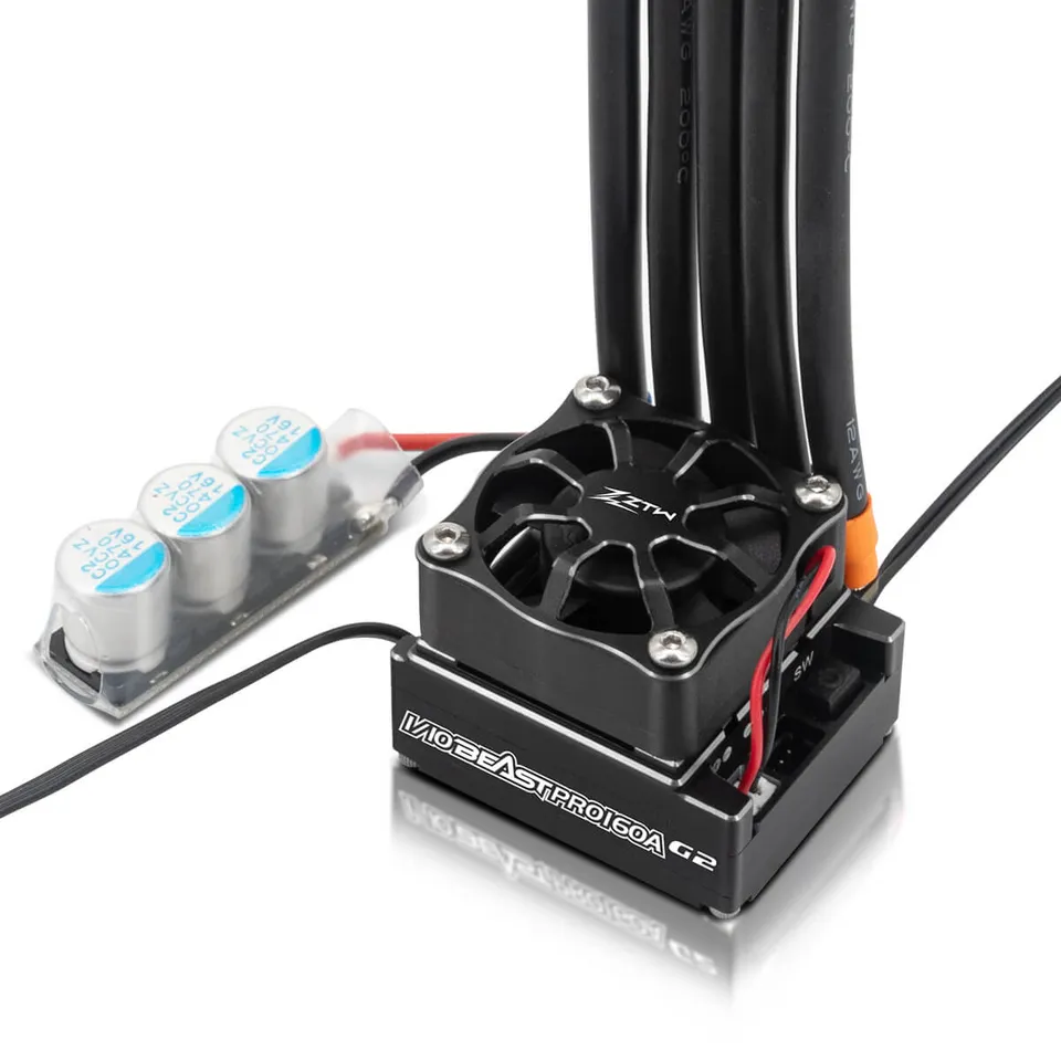 ztw-beast-pro-g2-160a-turbo-brushless-regler-ble-silber image 1