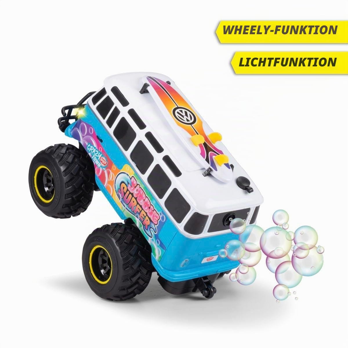 dickie-go-crazy-vw-t1-bubble-bus-rc-auto-30-cm image 7
