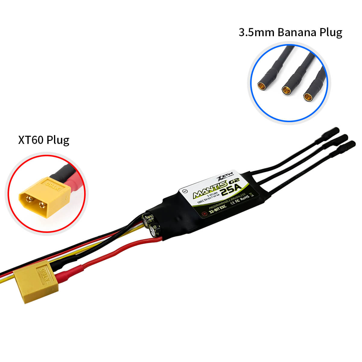 ztw-mantis-g2-25a-esc-regler-2-4s-sbec-f-r-flugzeug image 8