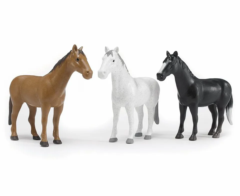 bruder-bworld-02306-pferd-spielfigur-farblich-sortiert-1-16 image 1