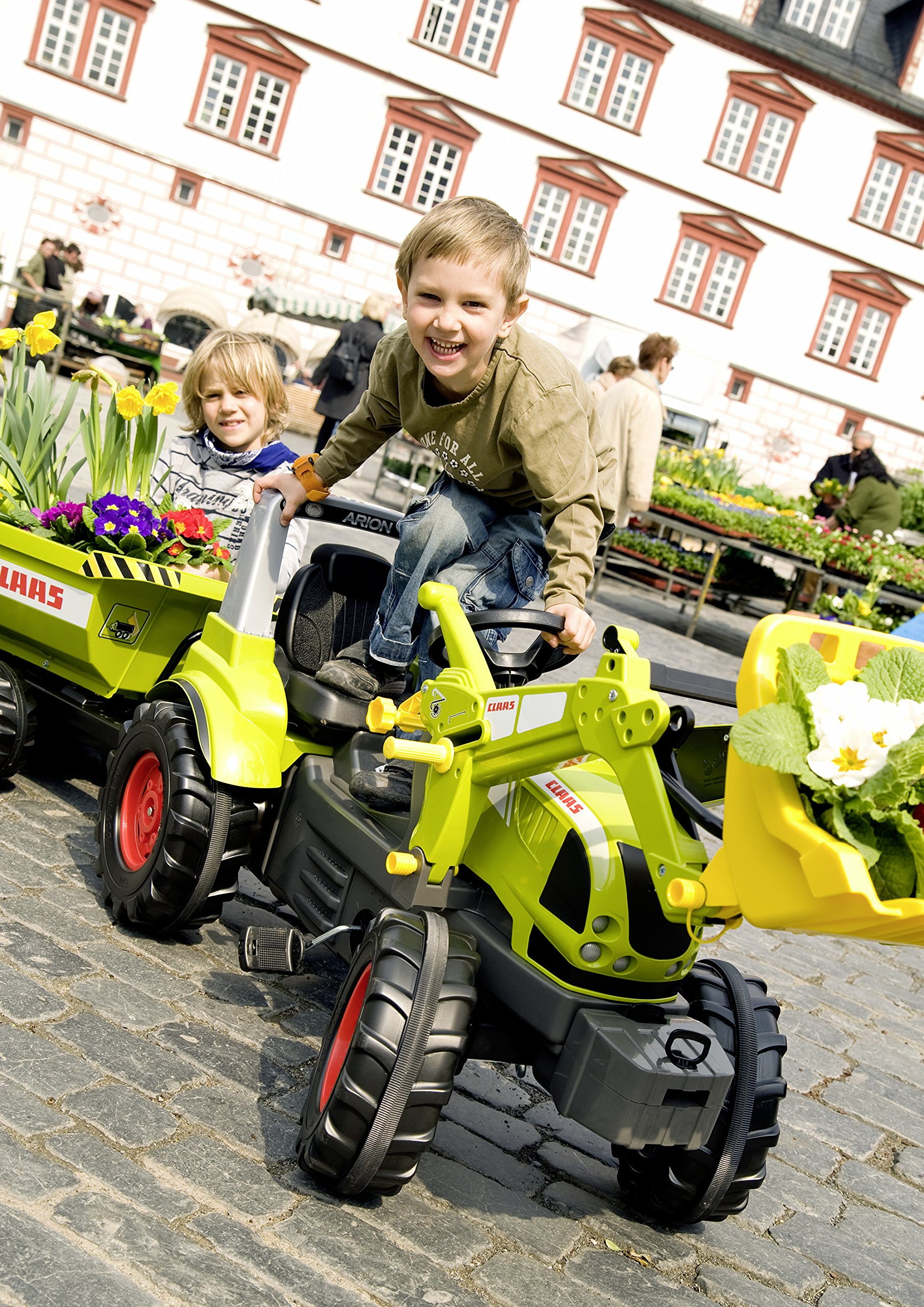 rolly-toys-rollyfarmtrac-710232-claas-arion-trettraktor-frontlader image 5