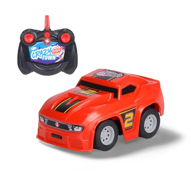 dickie-go-crazy-crazy-cruiser-rc-rennauto-12-cm-rot-wheelie image 1