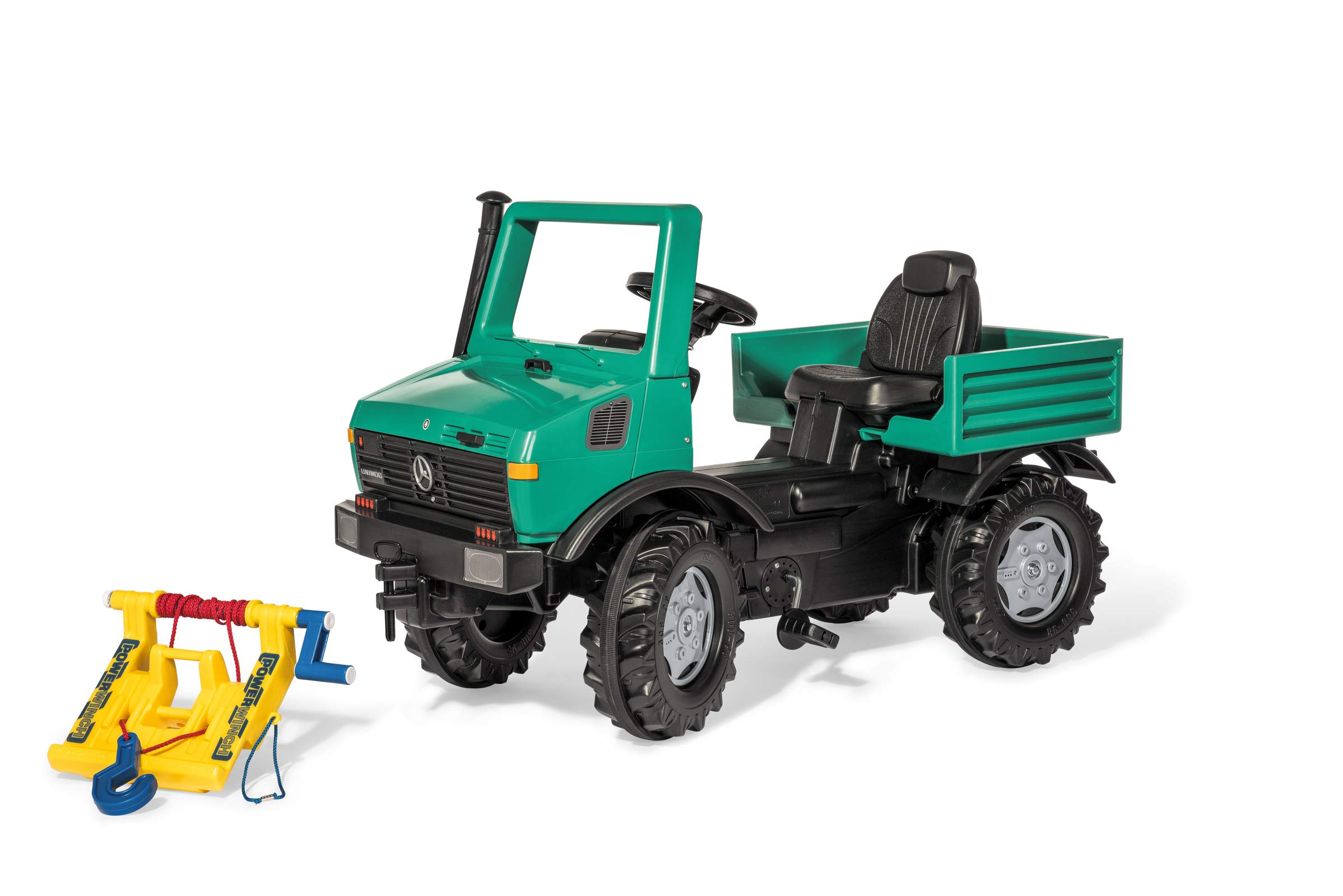 rolly-toys-rollyunimog-forst-trettraktor-mit-seilwinde image 2