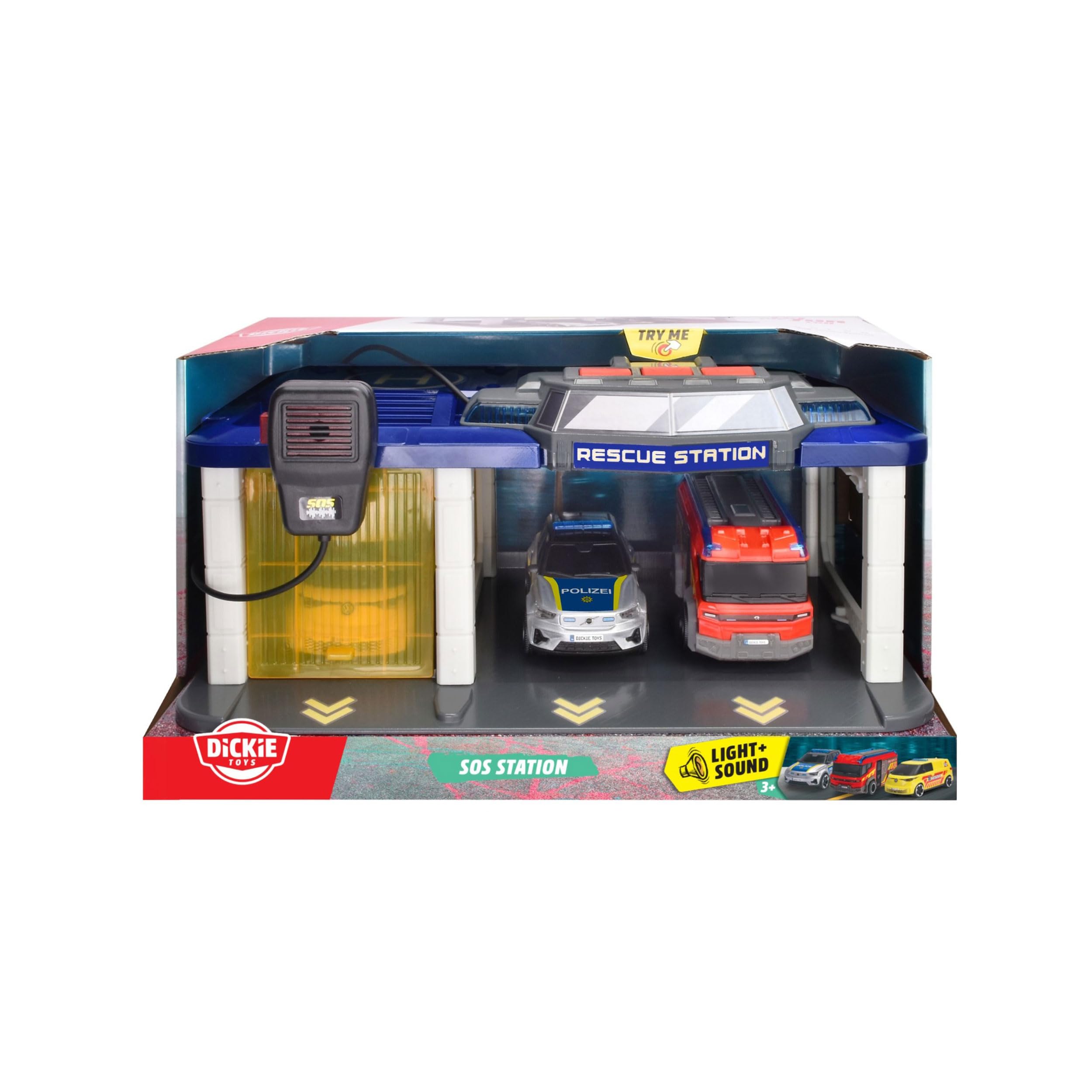 dickie-toys-sos-rettungsstation-spielstation-mit-3-autos-licht-sound image 7