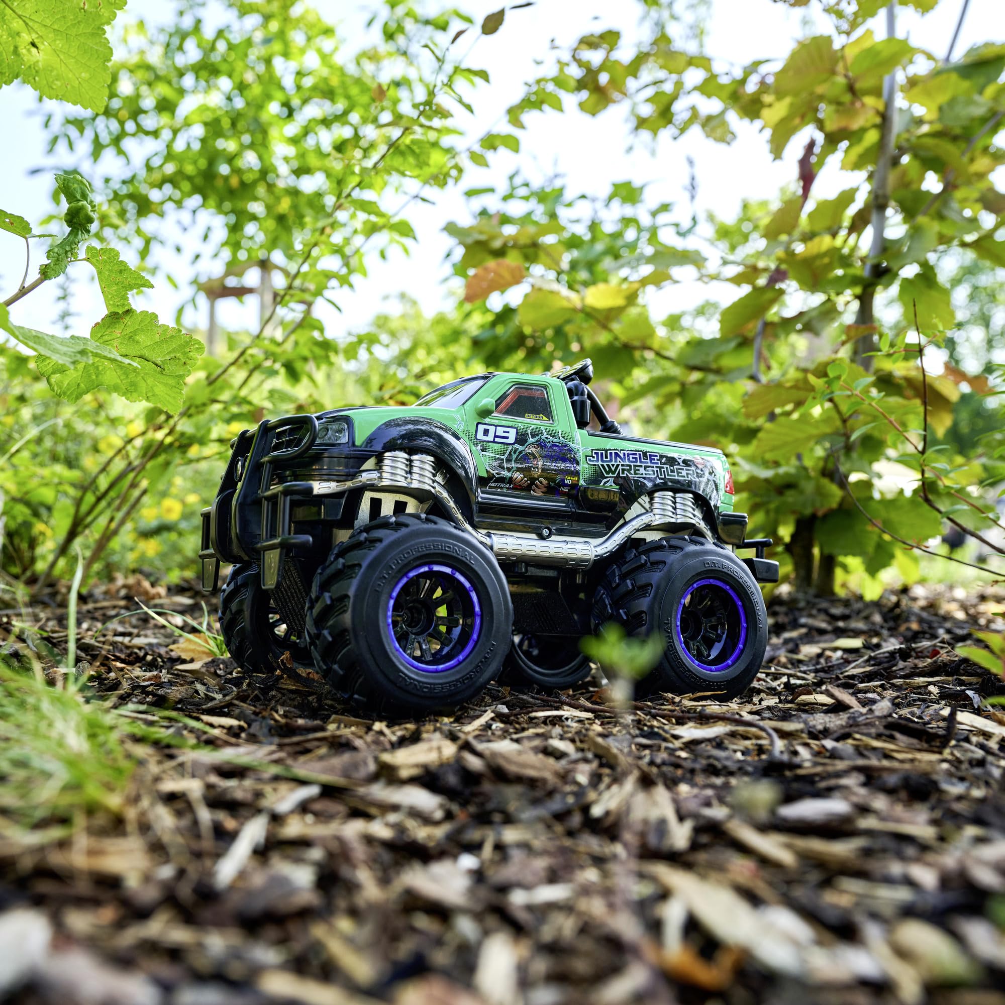 dickie-go-crazy-jungle-wrestler-ford-f150-rc-monstertruck-30-cm-mit-licht image 6
