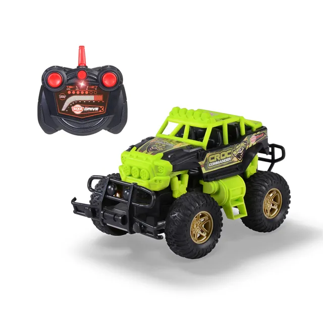 dickie-toys-go-crazy-croc-commander-rc-auto-21cm-gr-n-12-km-h image 1