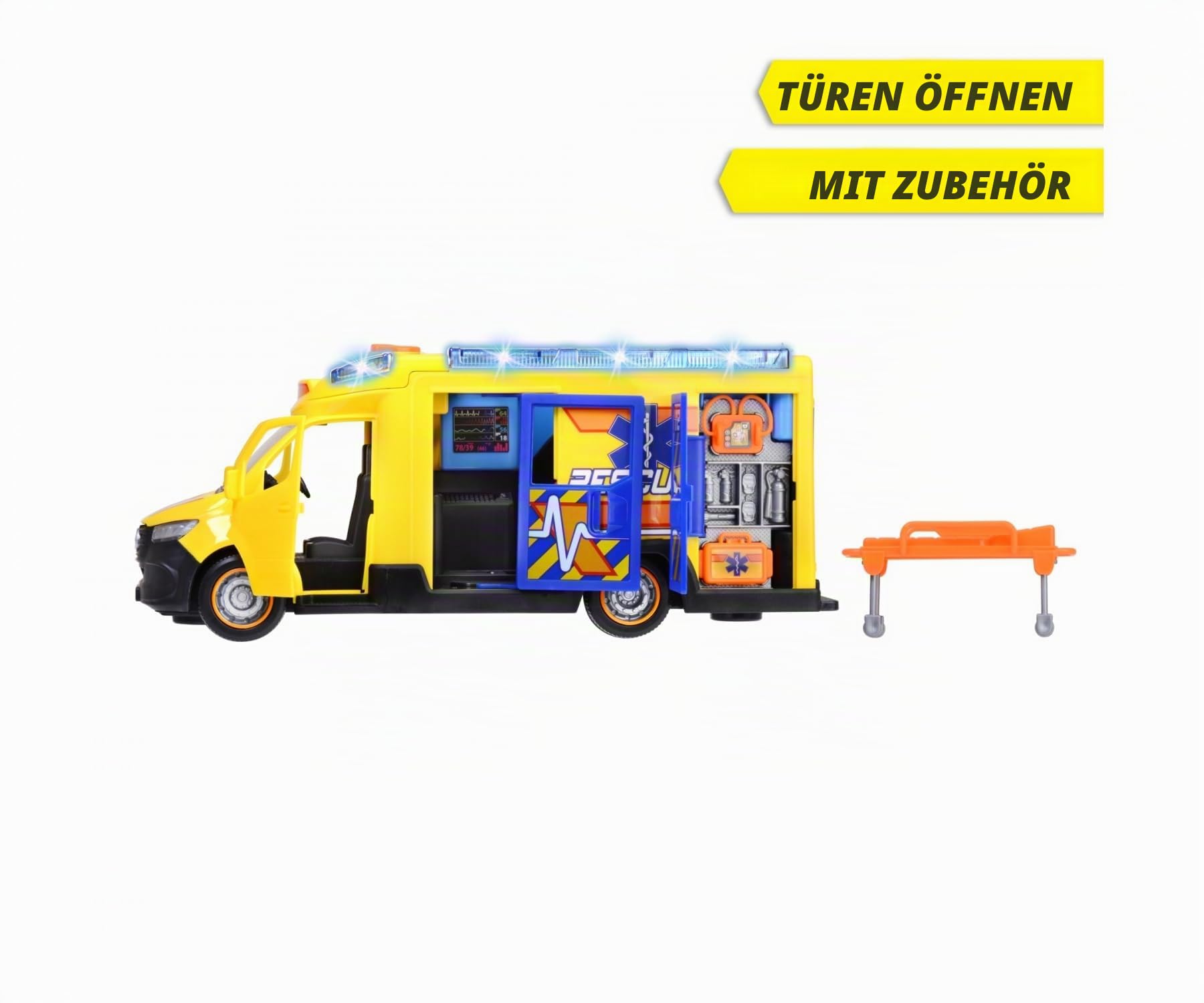dickie-toys-sos-sprinter-ambulance-krankenwagen-34-5-cm image 3