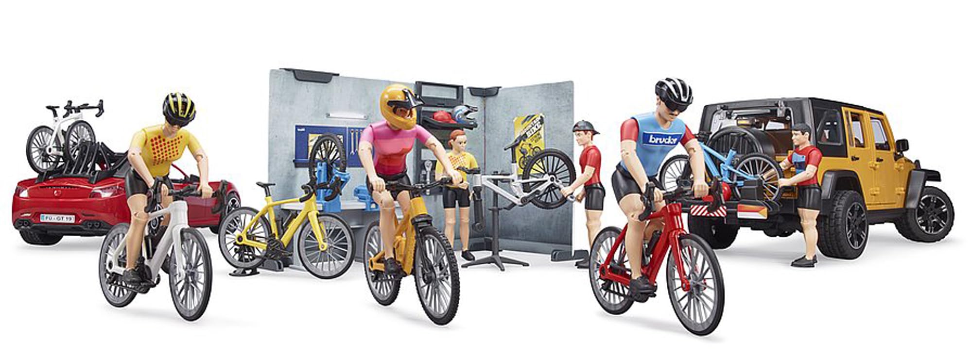 bruder-bworld-63120-fahrrad-shop-themenset-1-16-werkstatt image 8