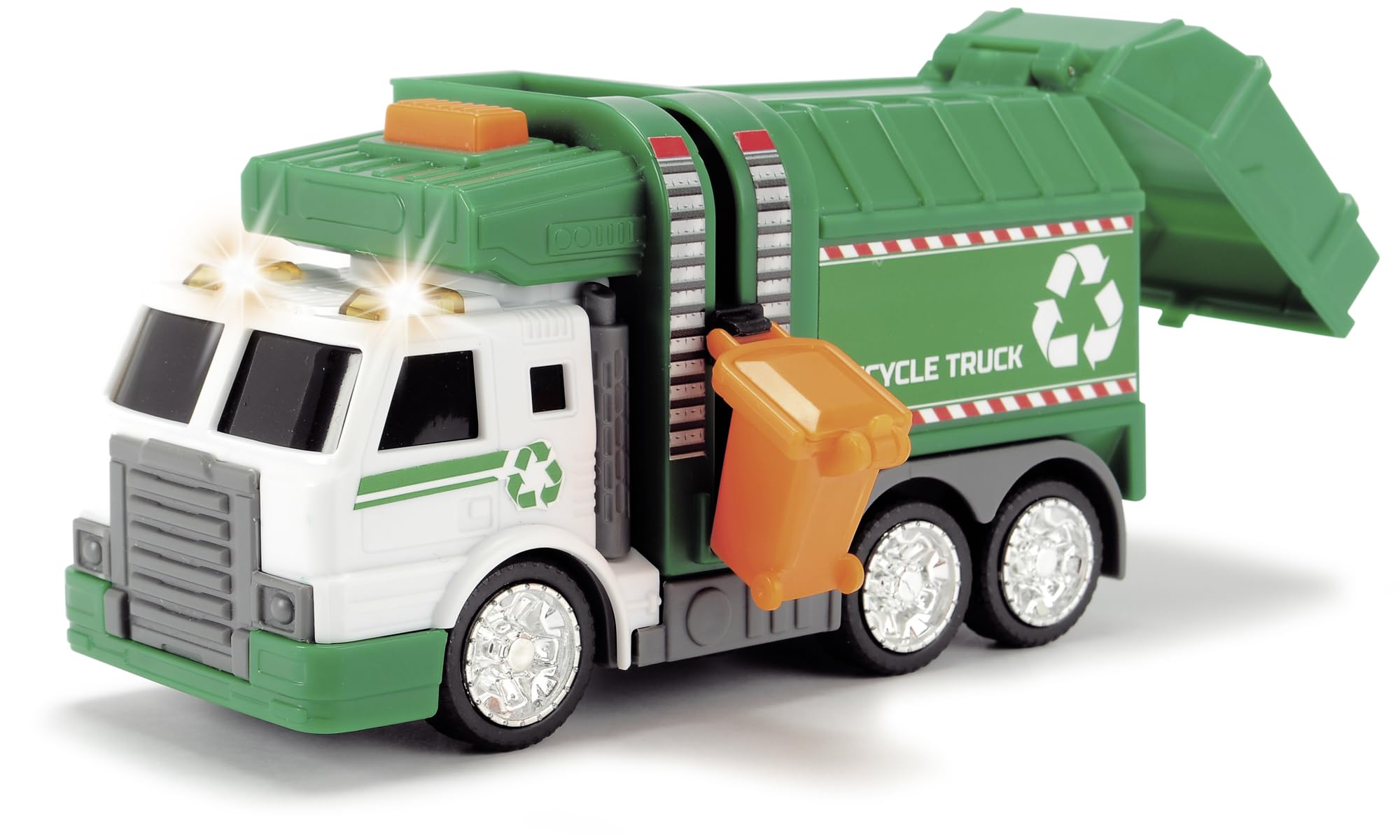 dickie-go-real-recycling-truck-m-llwagen-spielzeug-gr-n image 2