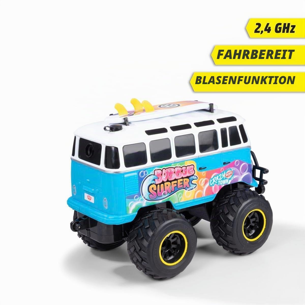 dickie-go-crazy-vw-t1-bubble-bus-rc-auto-30-cm image 6