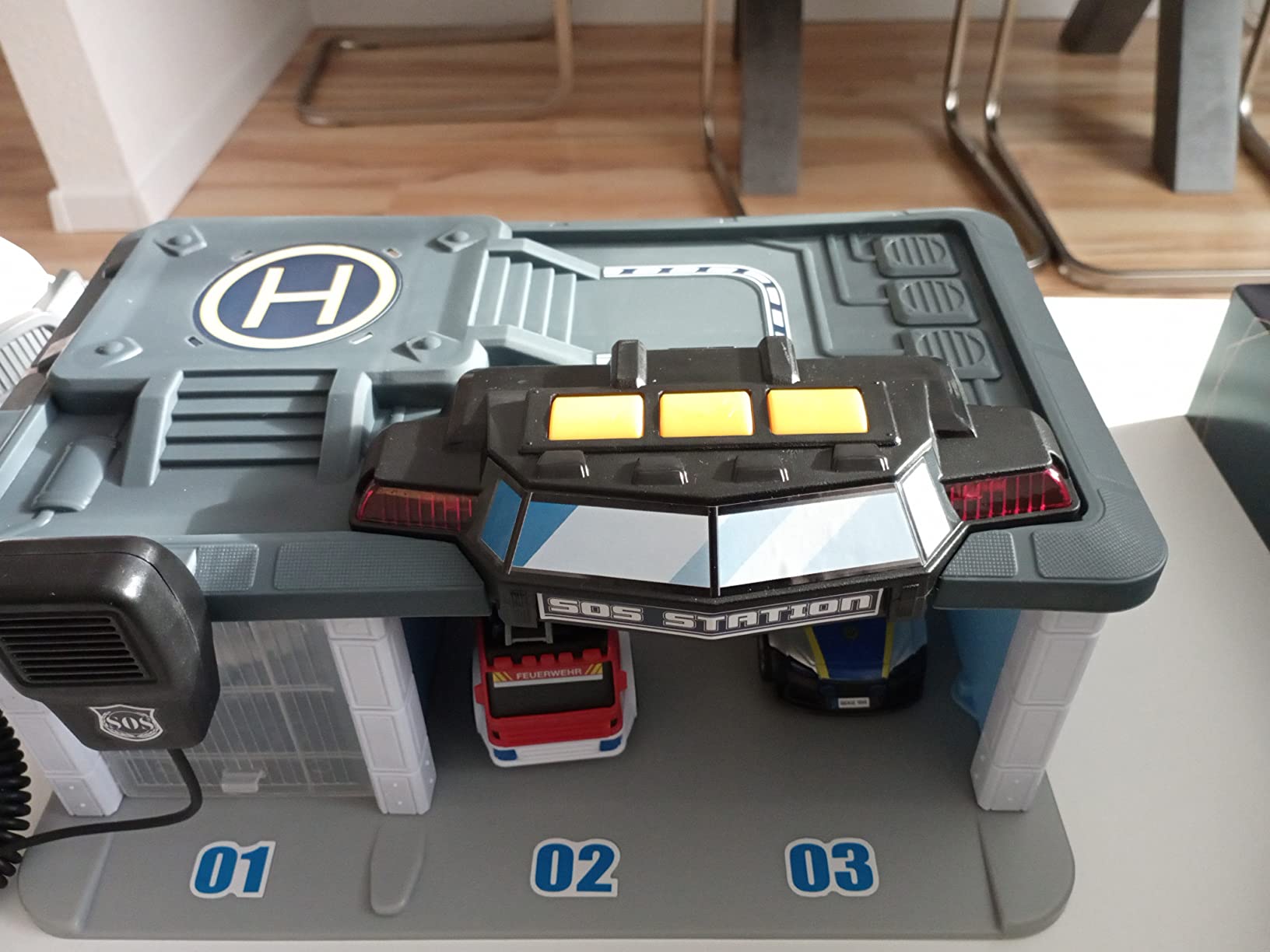 Batterien drin