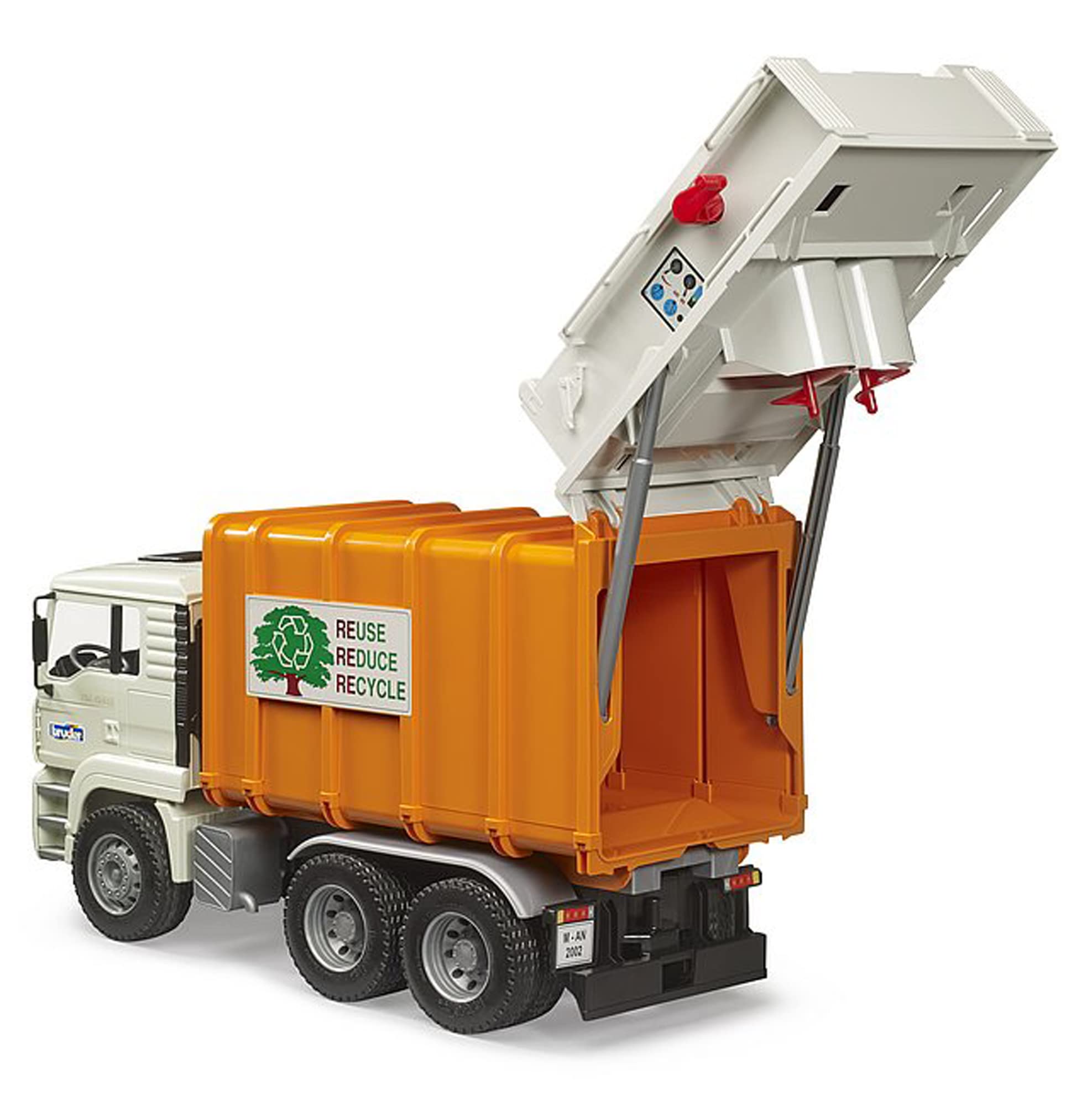 bruder-profi-series-02772-man-tga-m-ll-lkw-hecklader-mit-tonnen image 4