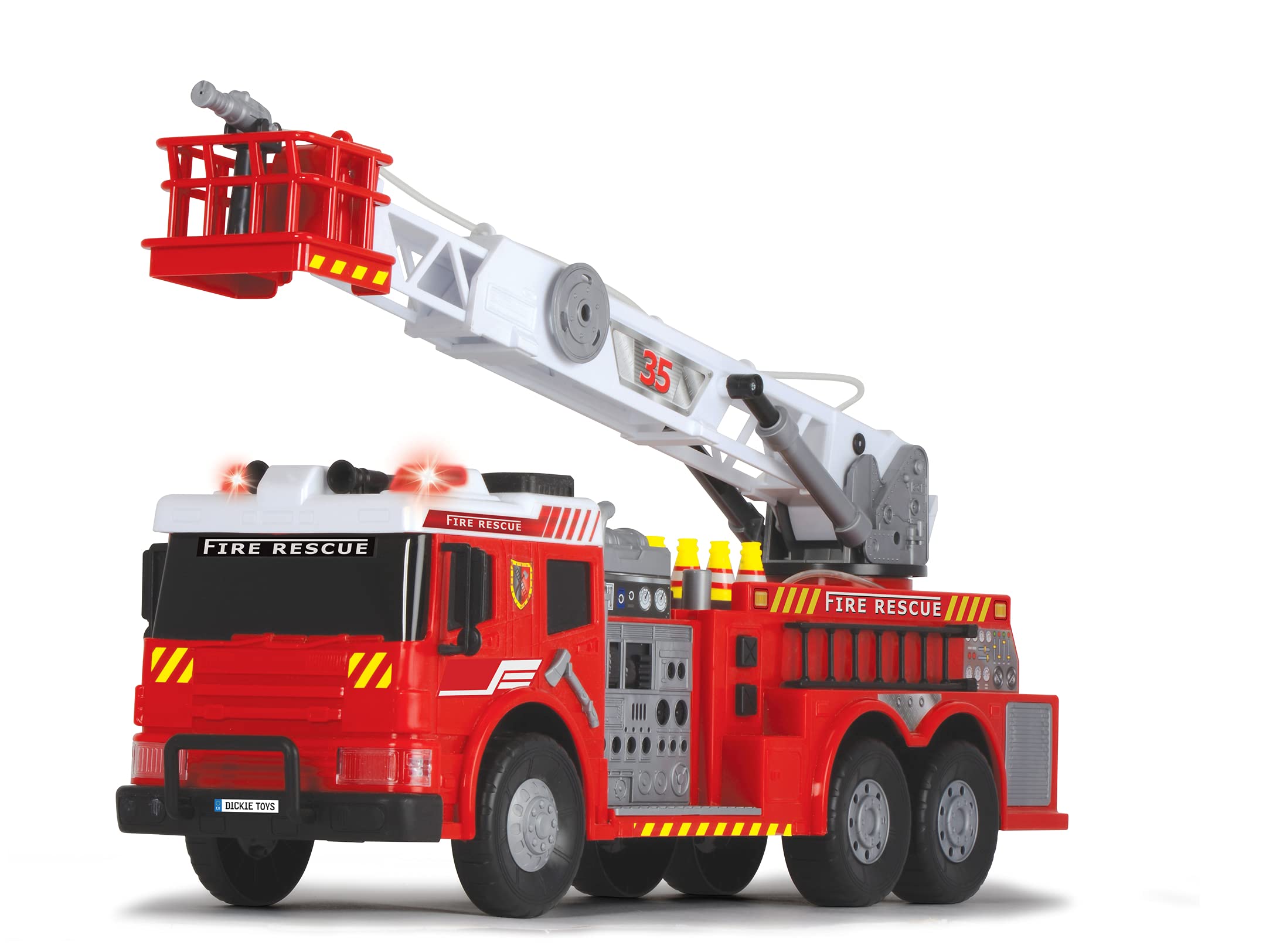 dickie-toys-sos-fire-brigade-feuerwehrauto-rot-203719015 image 1